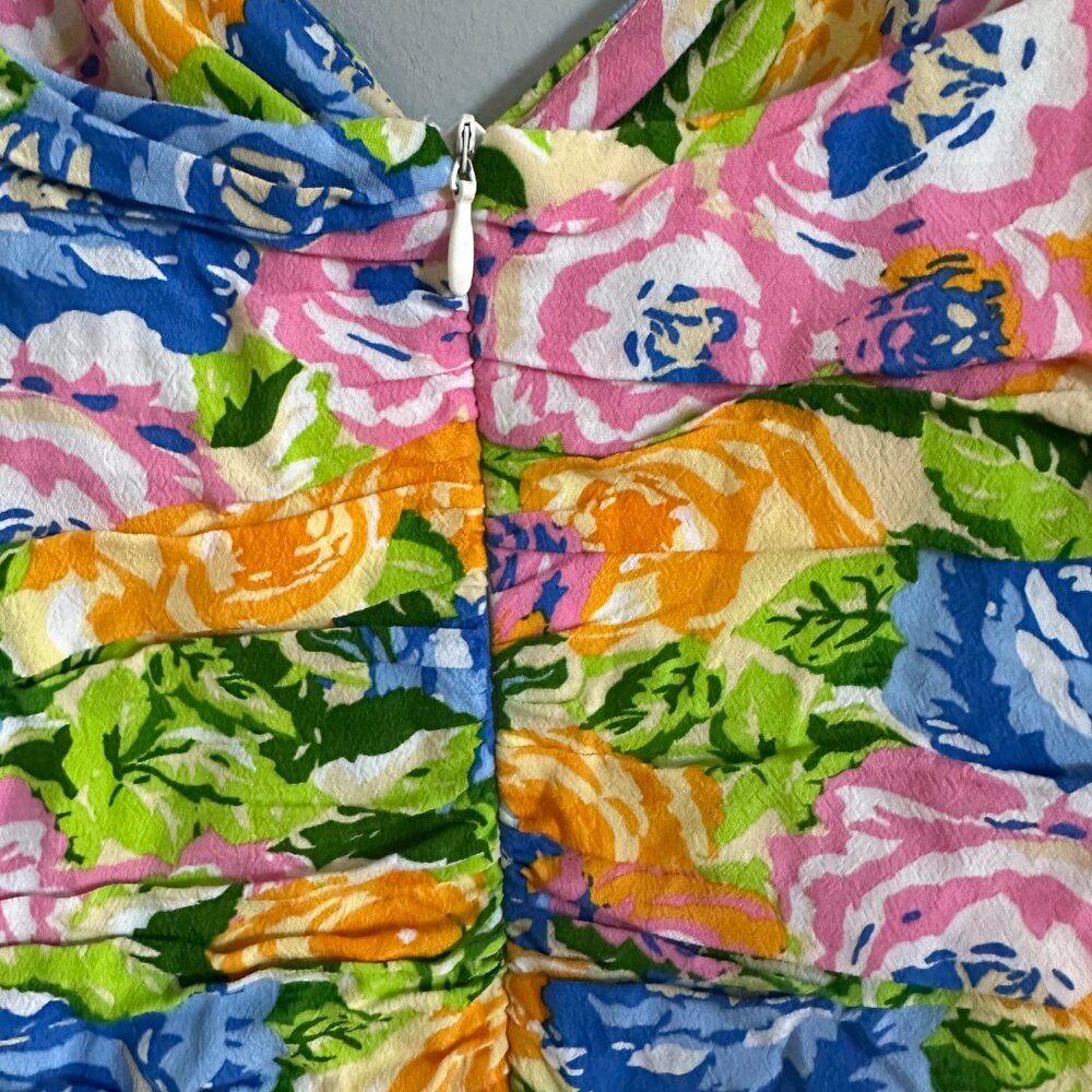 Zara Floral Mini Dress Size XS - Picture 10 of 10